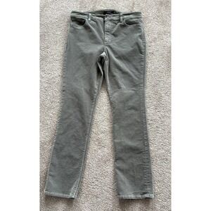 Lauren Ralph Lauren Corduroy Pants Womens 12 Stretch Cotton Soft Sage Green EUC
